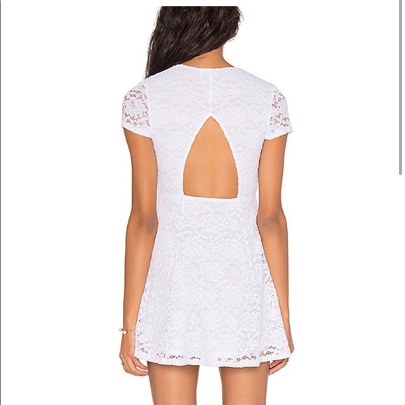 show me your mumu Ibiza Dress in Larose Lace White - Picture 2 of 11